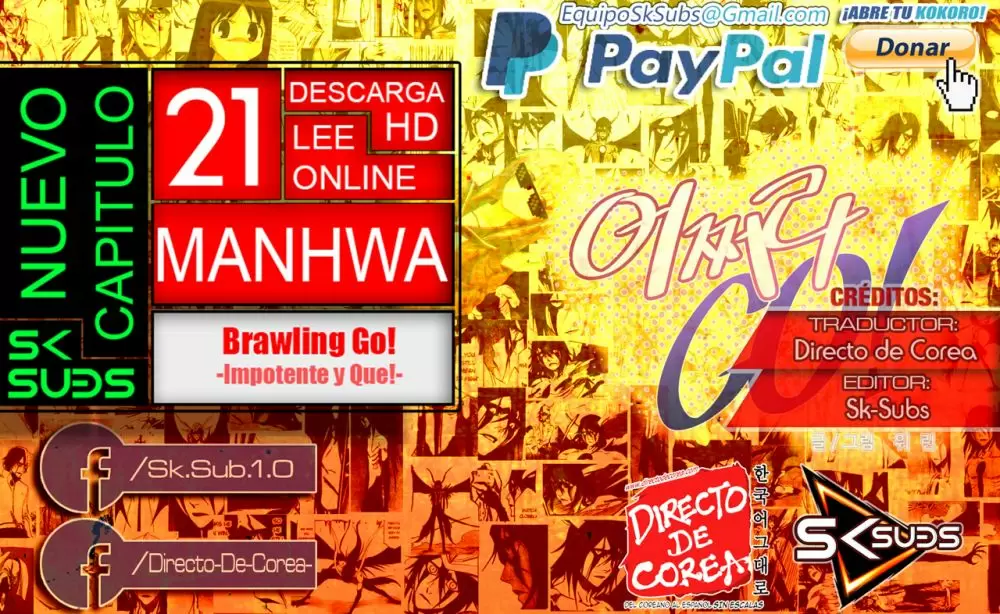 Brawling Go! Capítulo 21 - Página 1