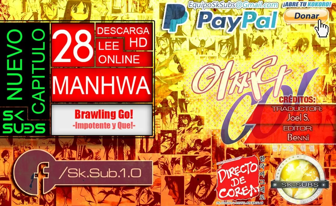 Brawling Go! Capítulo 28 - Página 1