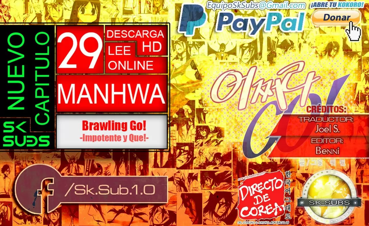 Brawling Go! Capítulo 29 - Página 1