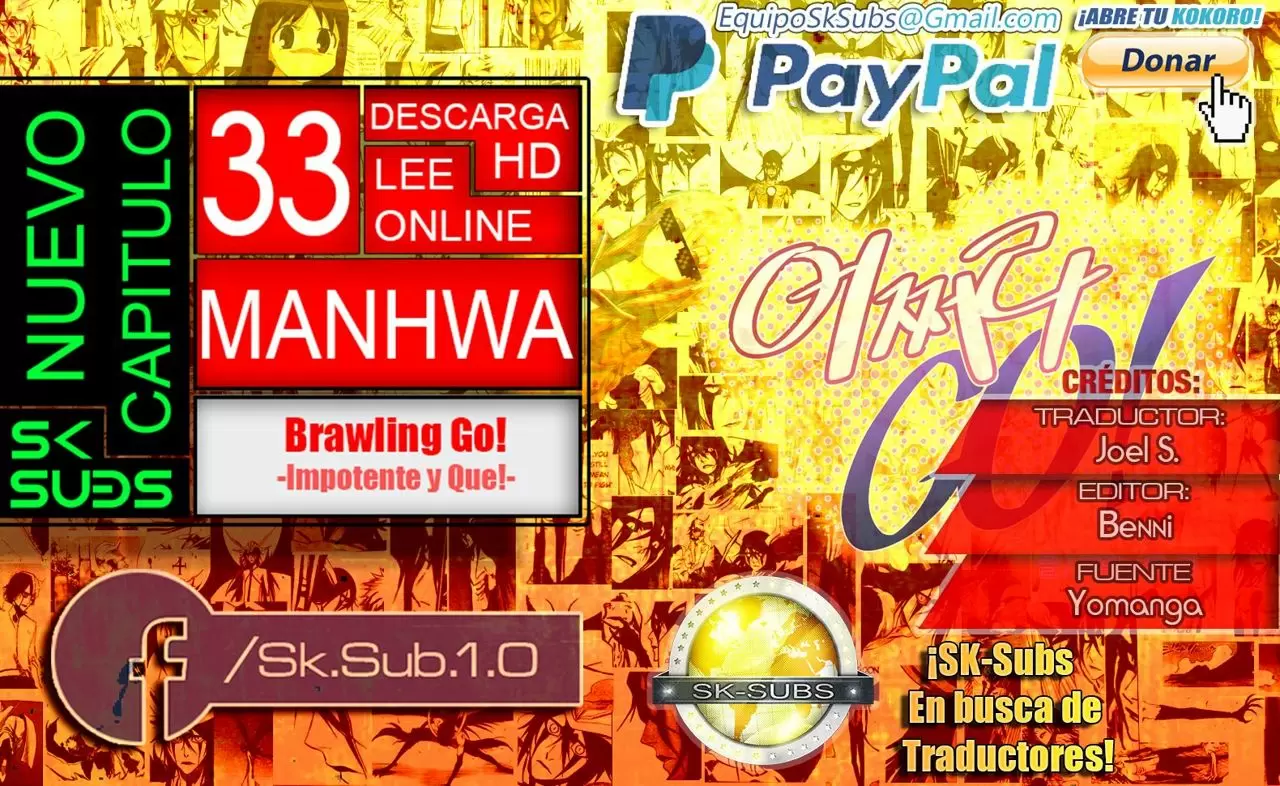 Brawling Go! Capítulo 33 - Página 1