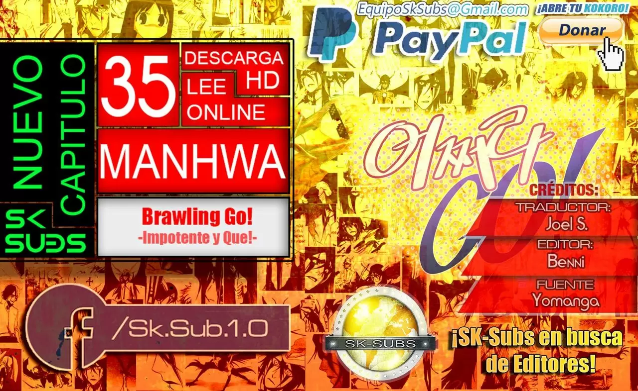 Brawling Go! Capítulo 35 - Página 1