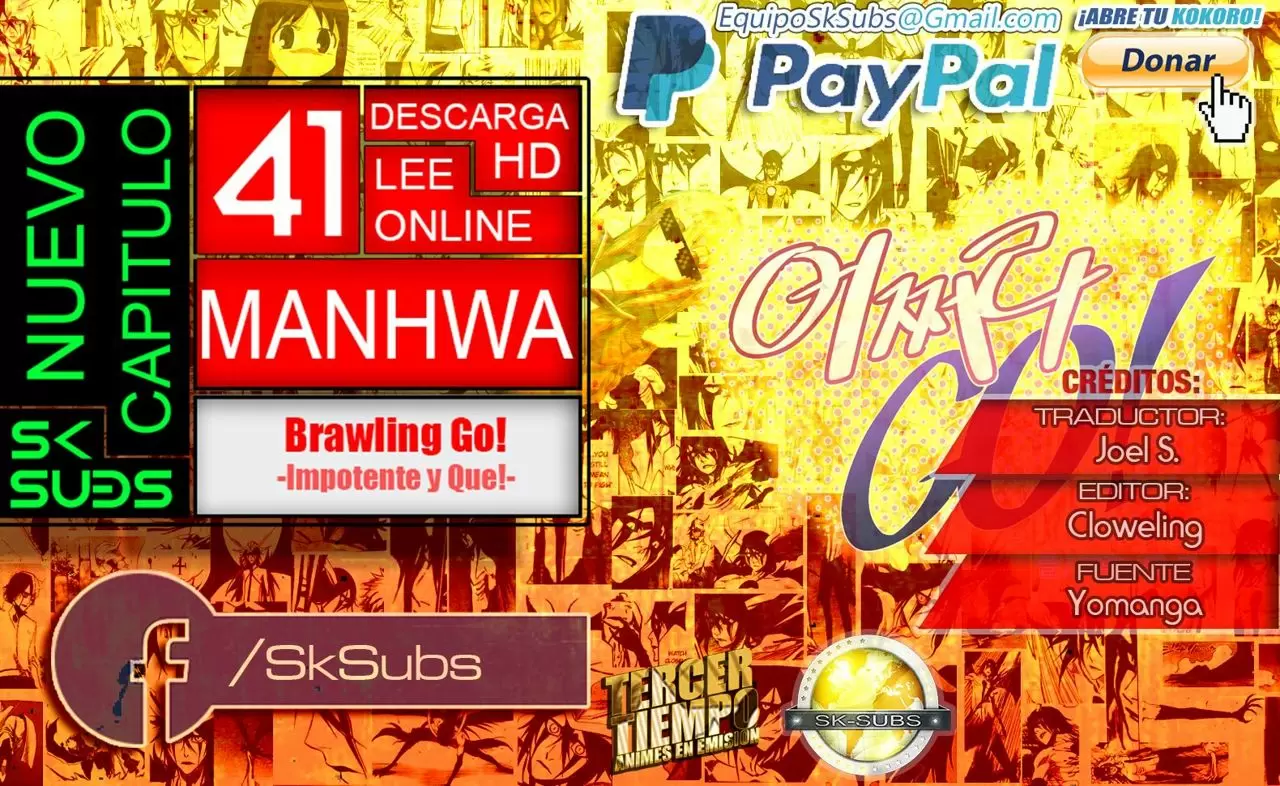 Brawling Go! Capítulo 41 - Página 1
