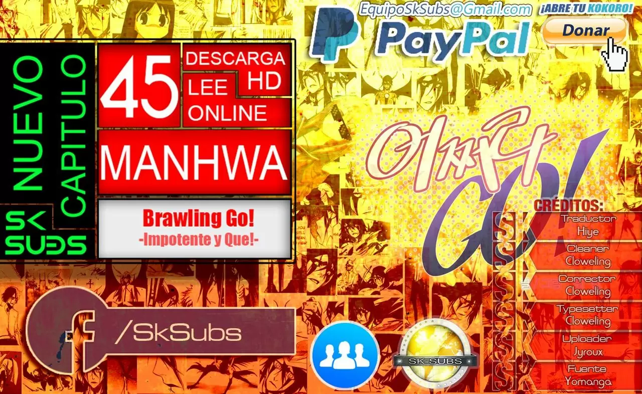 Brawling Go! Capítulo 45 - Página 1