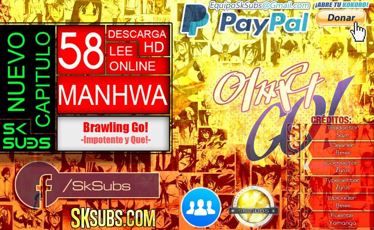 Brawling Go! Capítulo 58 - Página 1