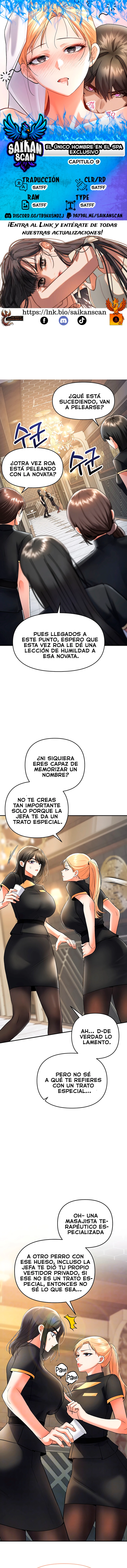 Me Converti en Masajista solo de Mujeres Capítulo 9 - Página 1