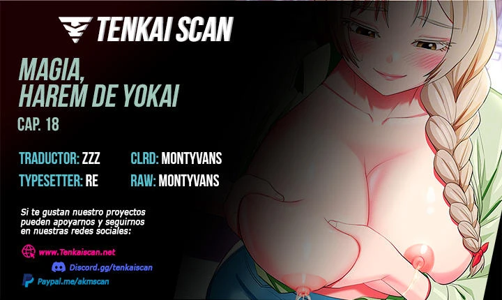 Magia, harem de Yokai Capítulo 18 - Página 1