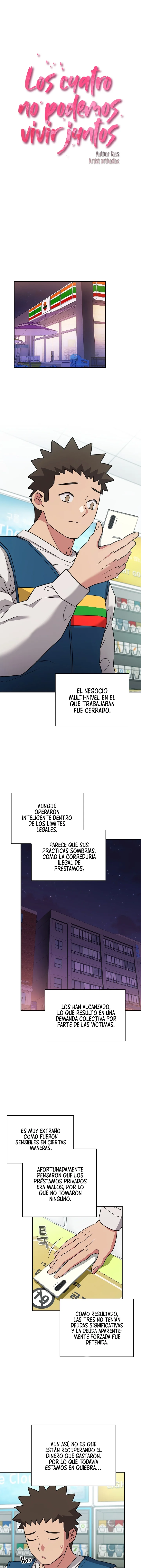 Los cuatro no podemos vivir juntos Capítulo 46 - Página 2