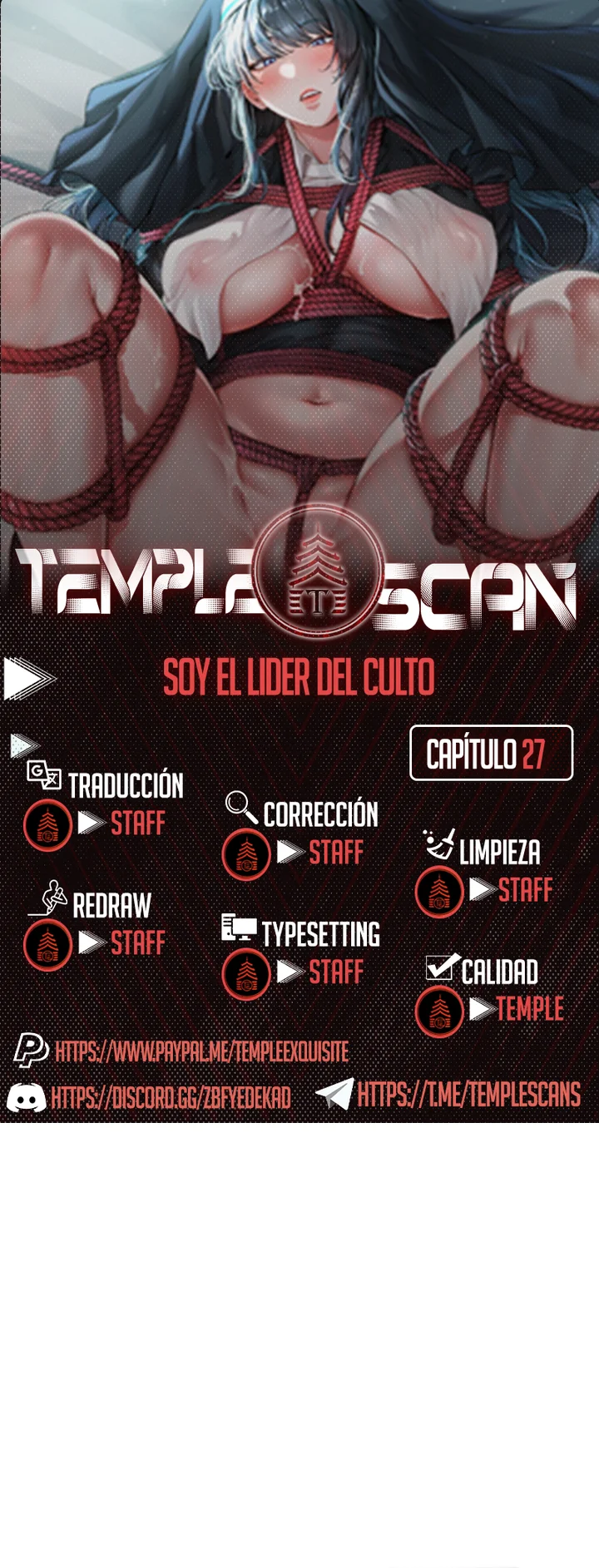Soy el Lider del Culto Capítulo 27 - Página 1