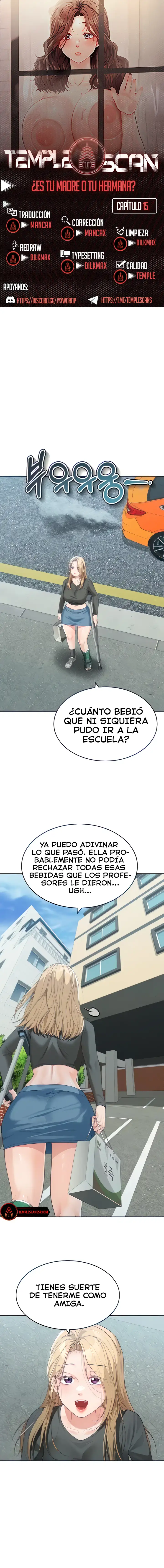 Madre y hermana Capítulo 15 - Página 1