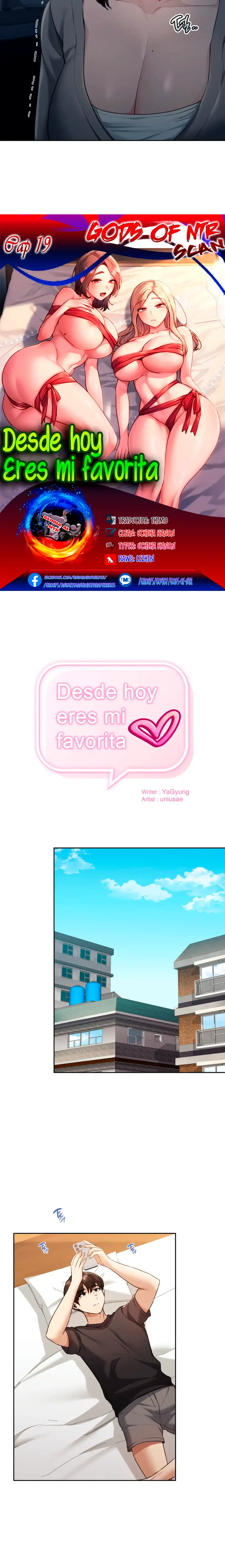 Desde Hoy eres mi Favorita Capítulo 19 - Página 2