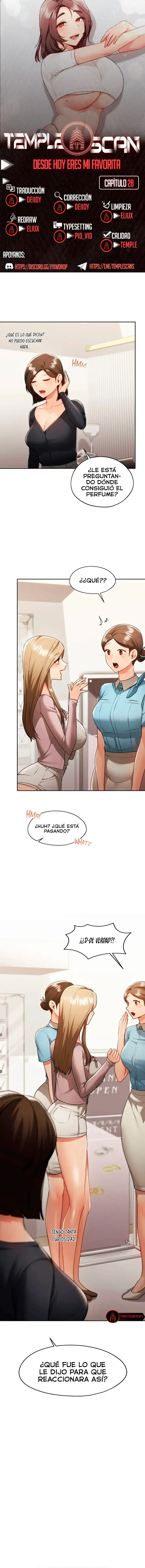 Desde Hoy eres mi Favorita Capítulo 28 - Página 1