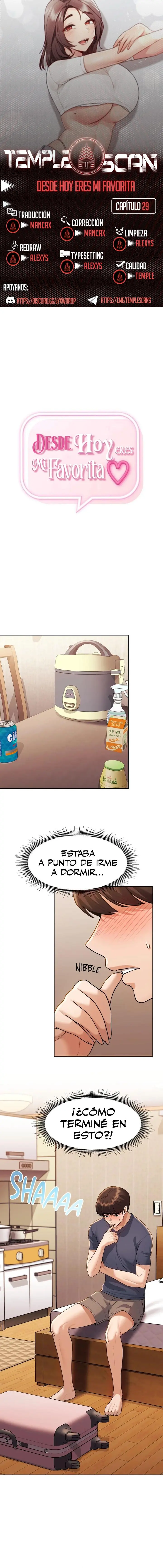 Desde Hoy eres mi Favorita Capítulo 29 - Página 1
