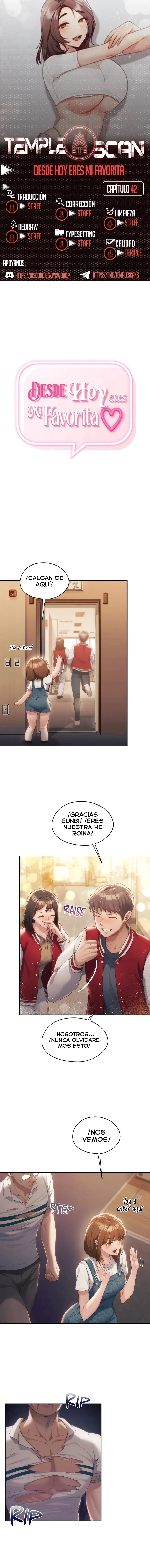 Desde Hoy eres mi Favorita Capítulo 42 - Página 1