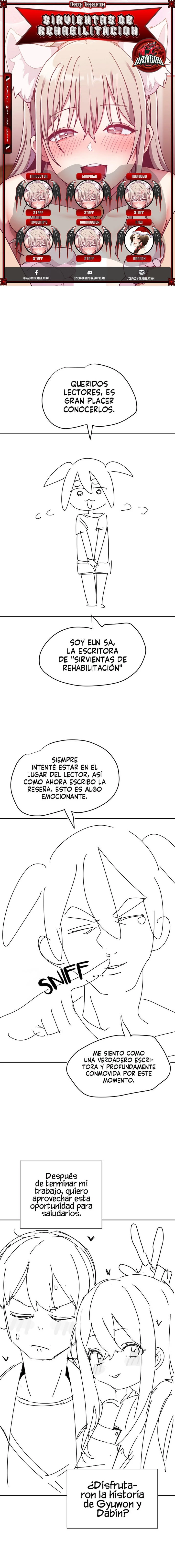Sirvientas de rehabilitación Capítulo 91.5 - Página 1