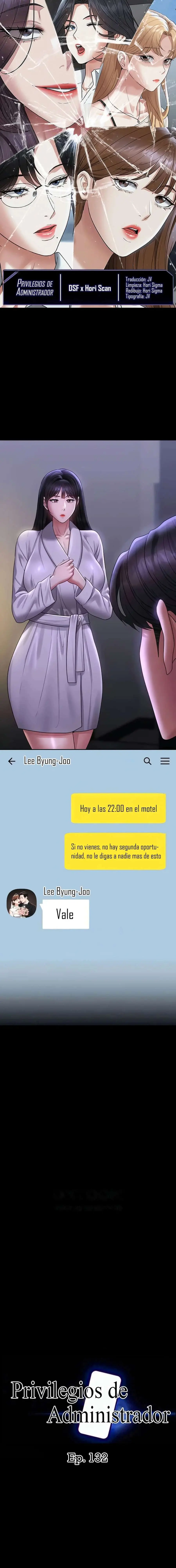 Privilegios de administrador Capítulo 132 - Página 1