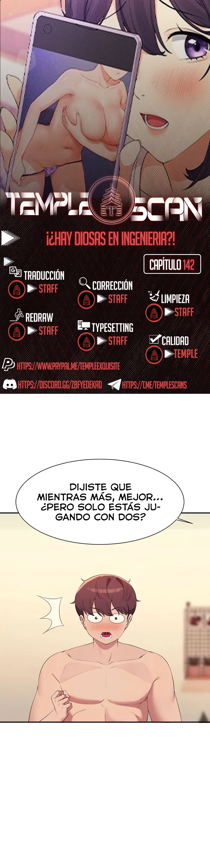 ¡¿Hay Diosas en Ingeniería?! Capítulo 142 - Página 1