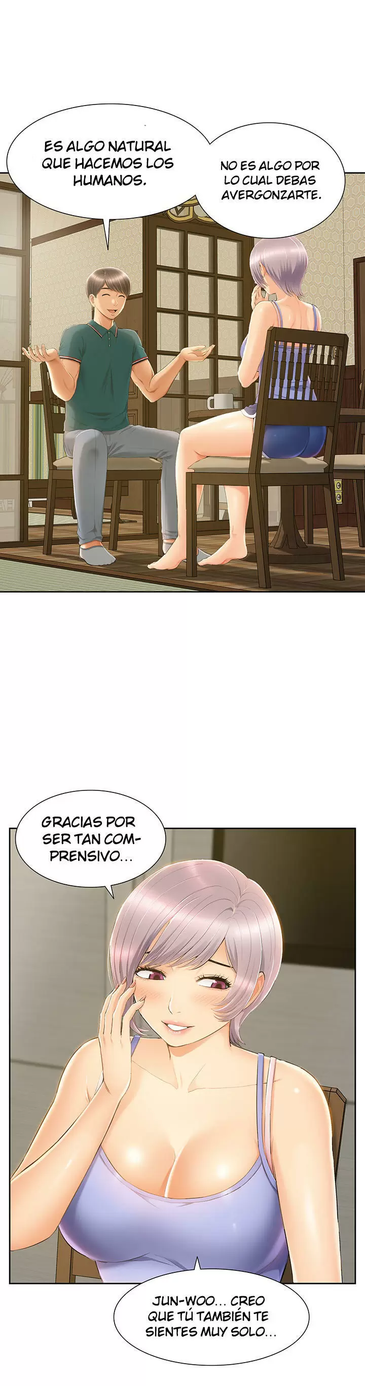 Joven madre e hija Capítulo 7 - Página 19