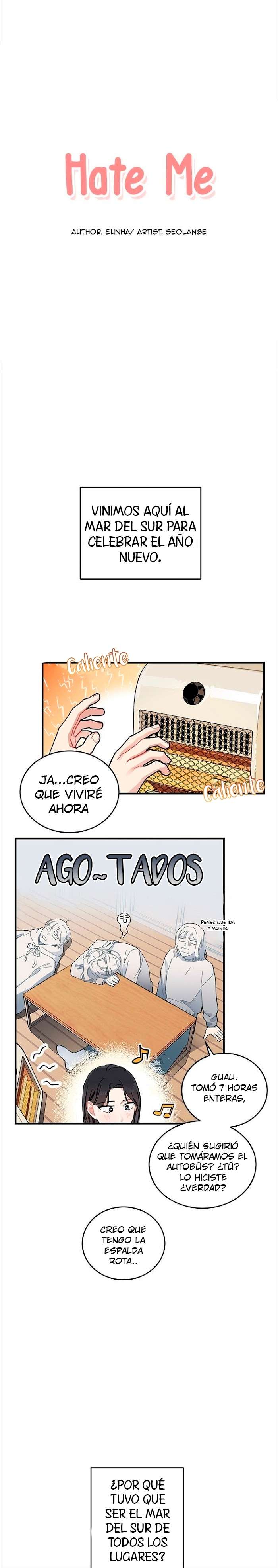 Me odias Capítulo 4 - Página 3