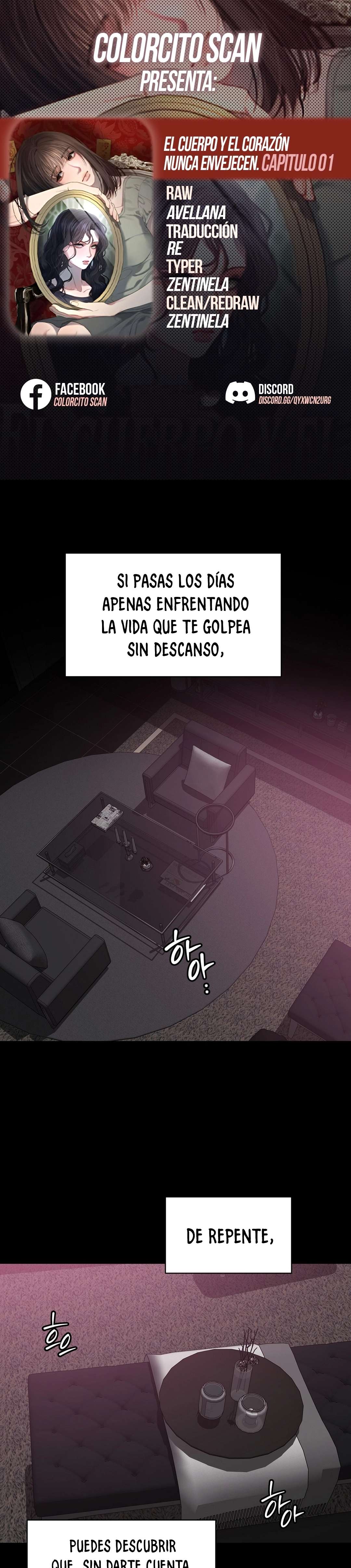 El cuerpo y el corazon nunca envejecen Capítulo 1 - Página 1