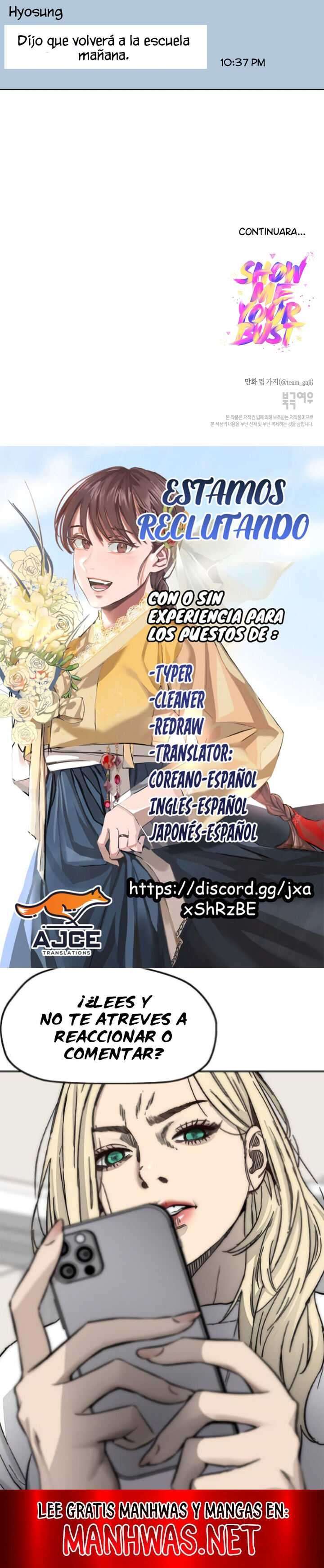 Muéstrame tu busto Capítulo 19 - Página 11