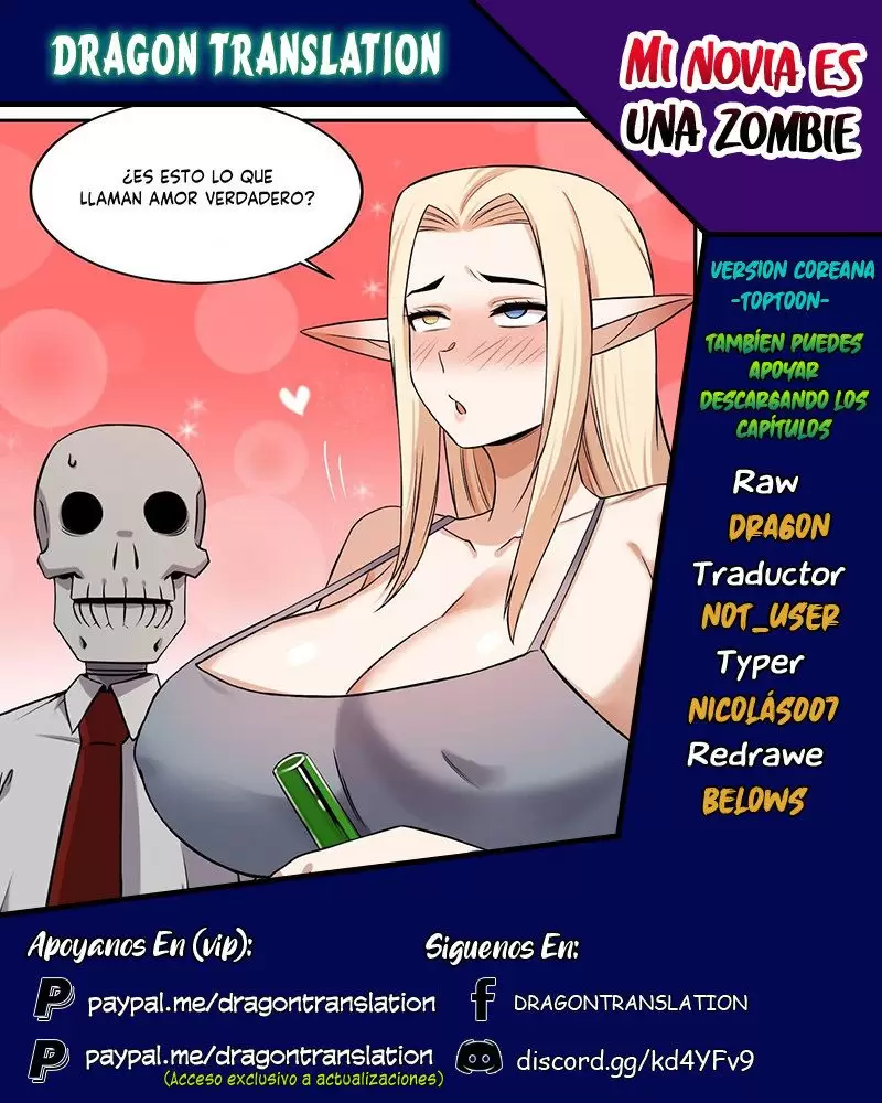 Mi Novia es una Zombie Capítulo 24 - Página 1