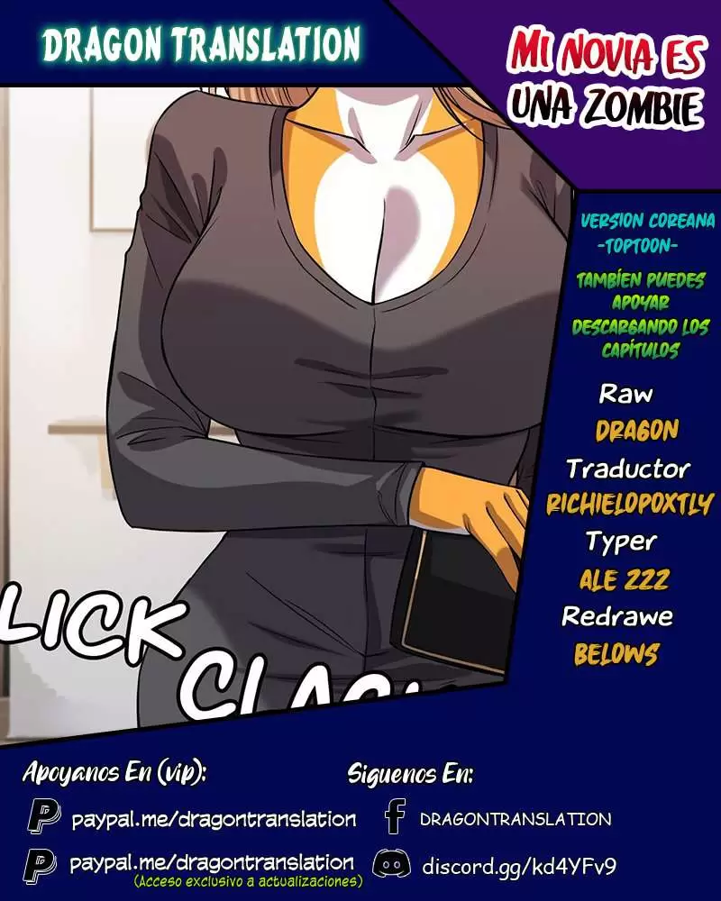 Mi Novia es una Zombie Capítulo 29 - Página 1