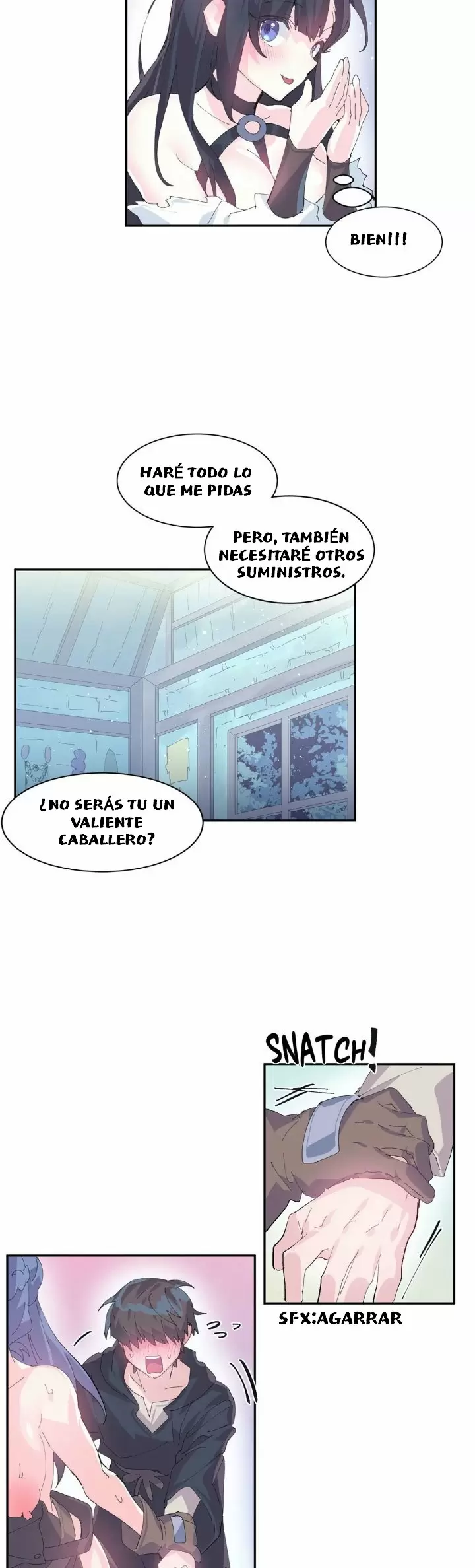Iniciar sesión en lujurialandia Capítulo 7 - Página 8