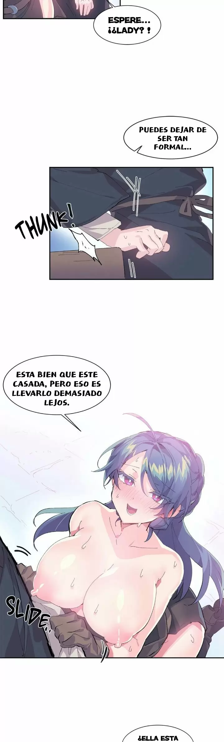 Iniciar sesión en lujurialandia Capítulo 7 - Página 9