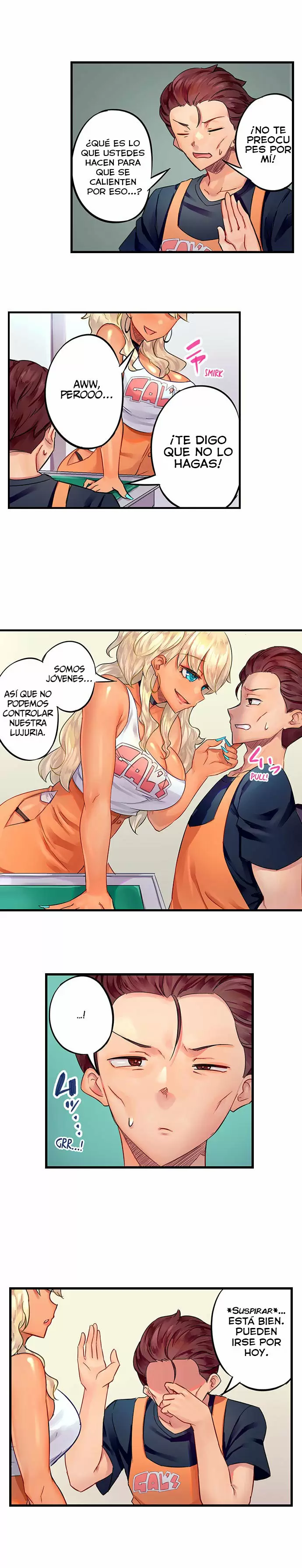 Manejo de Orgasmos para esta chica bronceada Capítulo 1 - Página 9