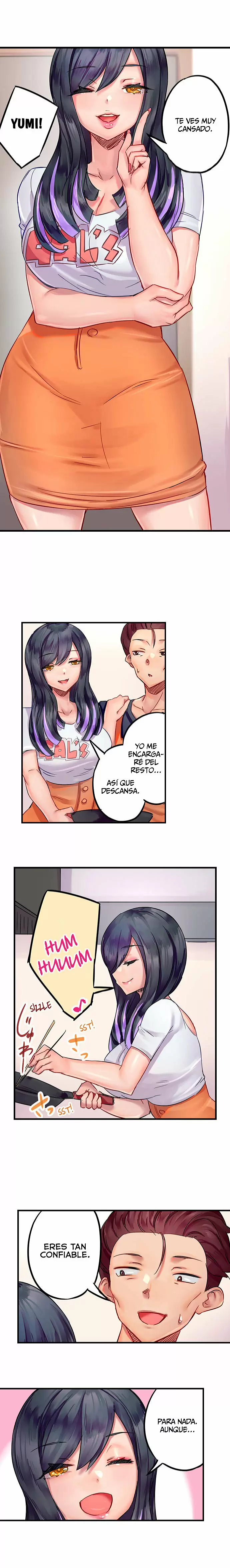 Manejo de Orgasmos para esta chica bronceada Capítulo 4 - Página 7