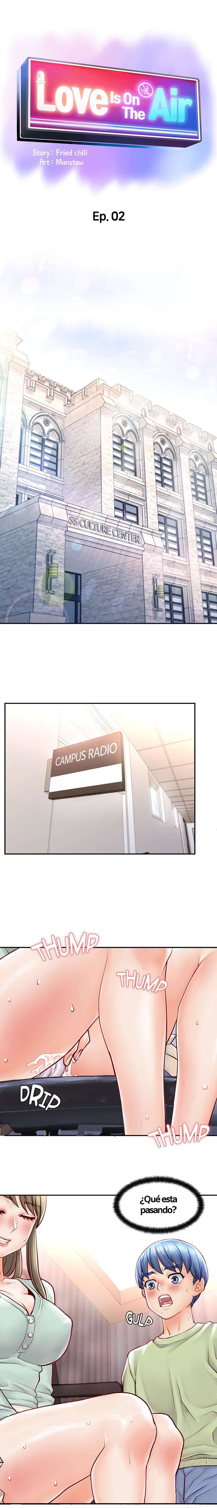 El Amor Está al Aire Capítulo 2 - Página 3