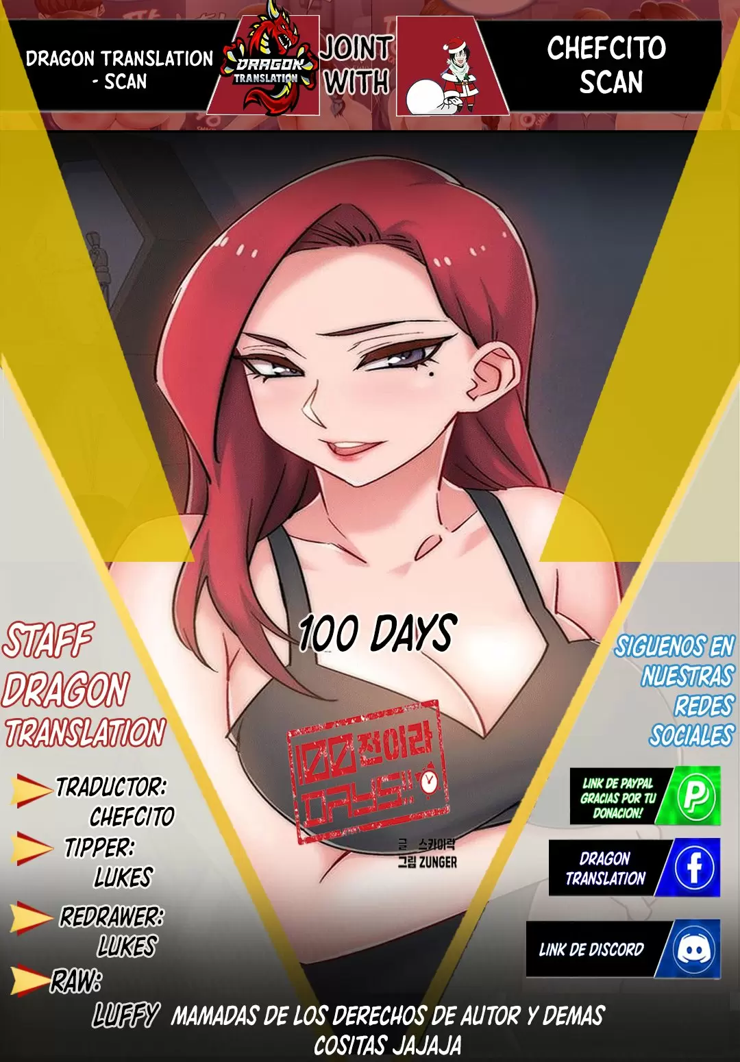 100 DAYS Capítulo 15 - Página 1