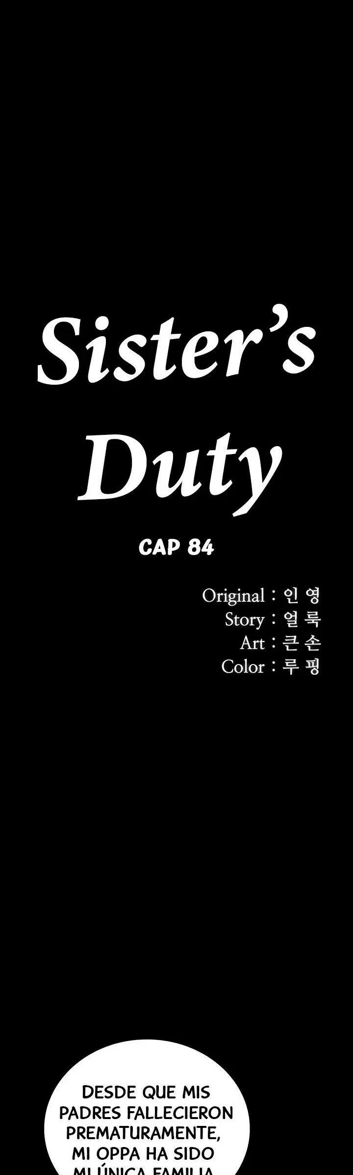 SISTER´S DUTY Capítulo 84 - Página 8