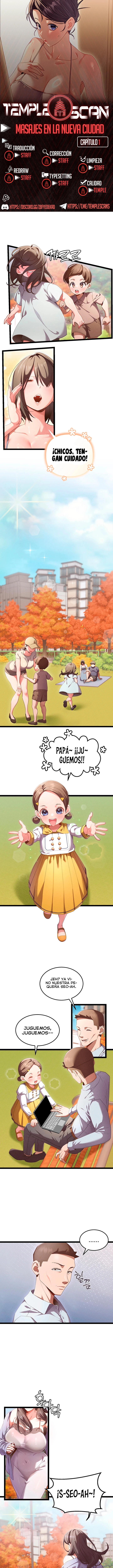 Masajista en la Nueva Ciudad Capítulo 1 - Página 1
