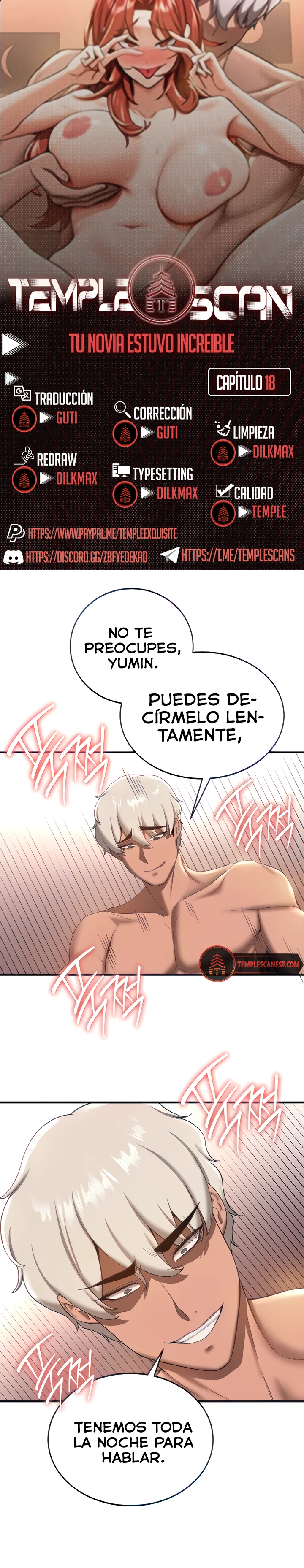 Tu novia esta buena Capítulo 18 - Página 1