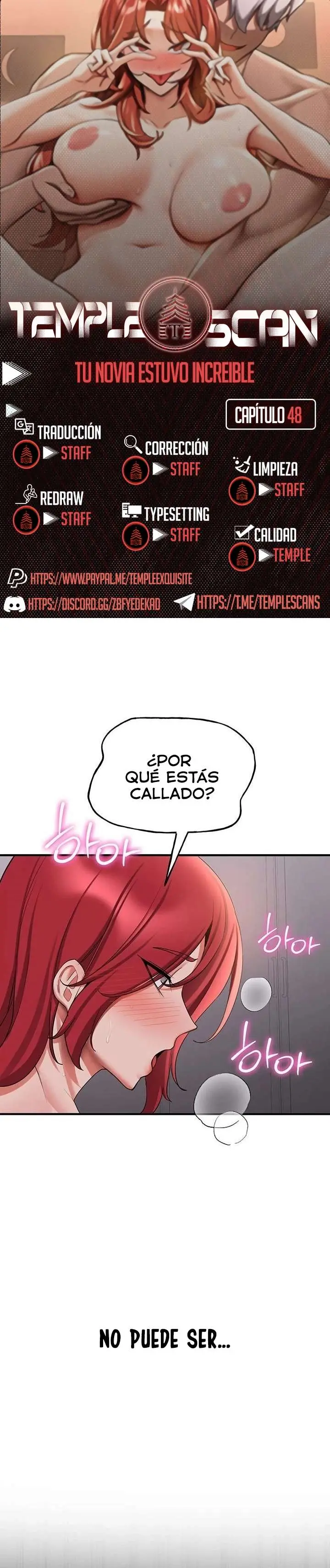 Tu novia esta buena Capítulo 48 - Página 1