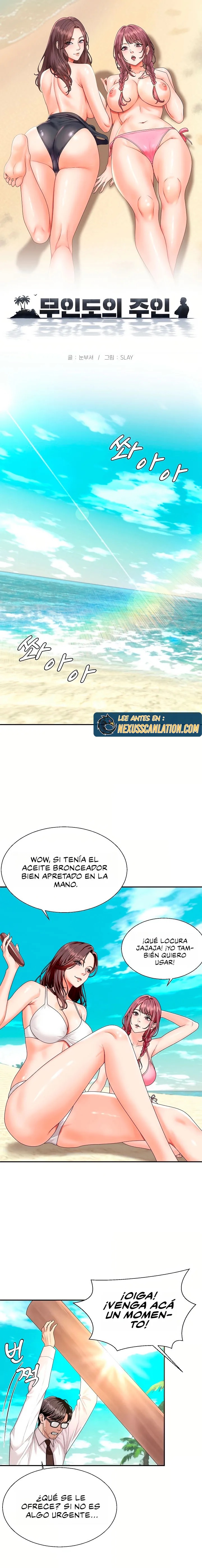 El dueño de la isla desierta Capítulo 1 - Página 2