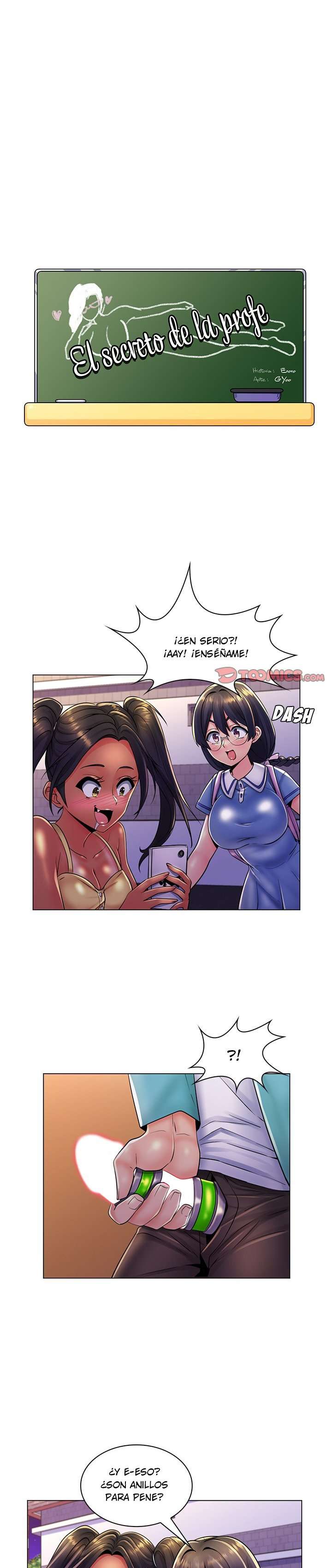 El secreto de la profesora Capítulo 20 - Página 1