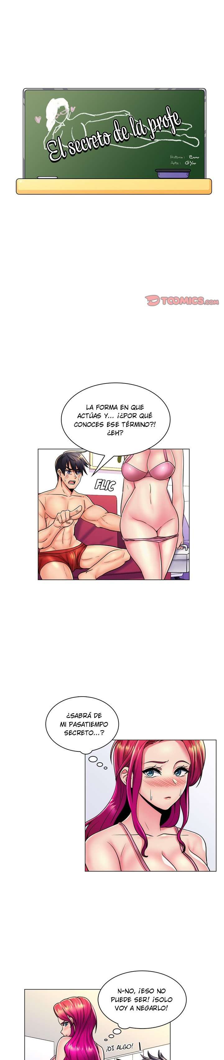 El secreto de la profesora Capítulo 25 - Página 1
