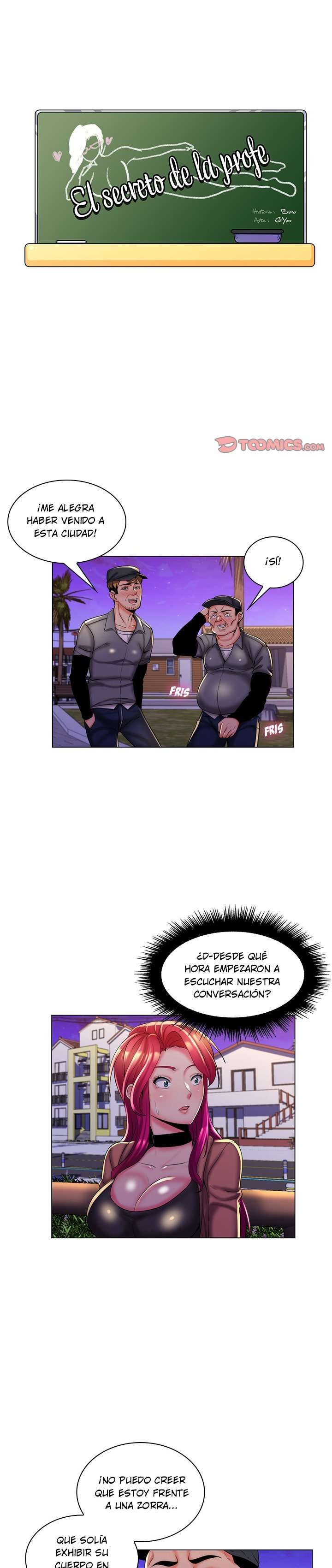 El secreto de la profesora Capítulo 29 - Página 1