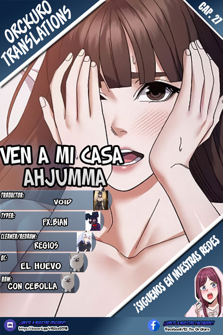 Ven a mi casa Ahjumma Capítulo 27 - Página 2
